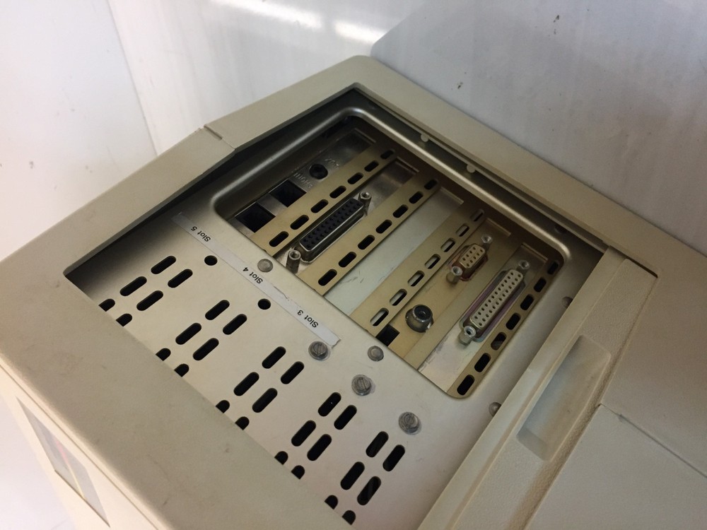 Vintage Compaq Plus Portable Computer Model 101709 - Powers On Untested w/ Bag