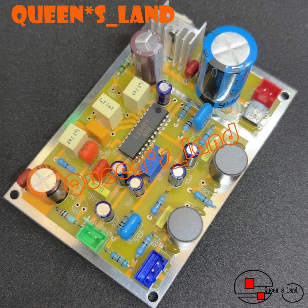 LA3401 FM Stereo Decoder Board 12V AC/DC 8.8*6CM