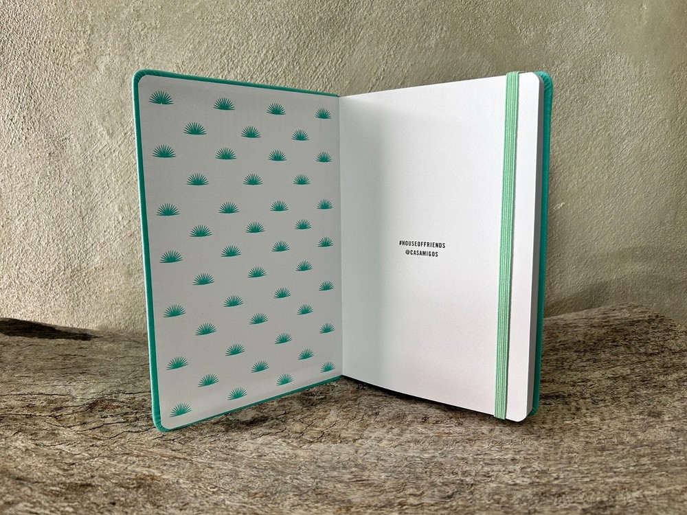 Casamigos Journal Notebook Teal