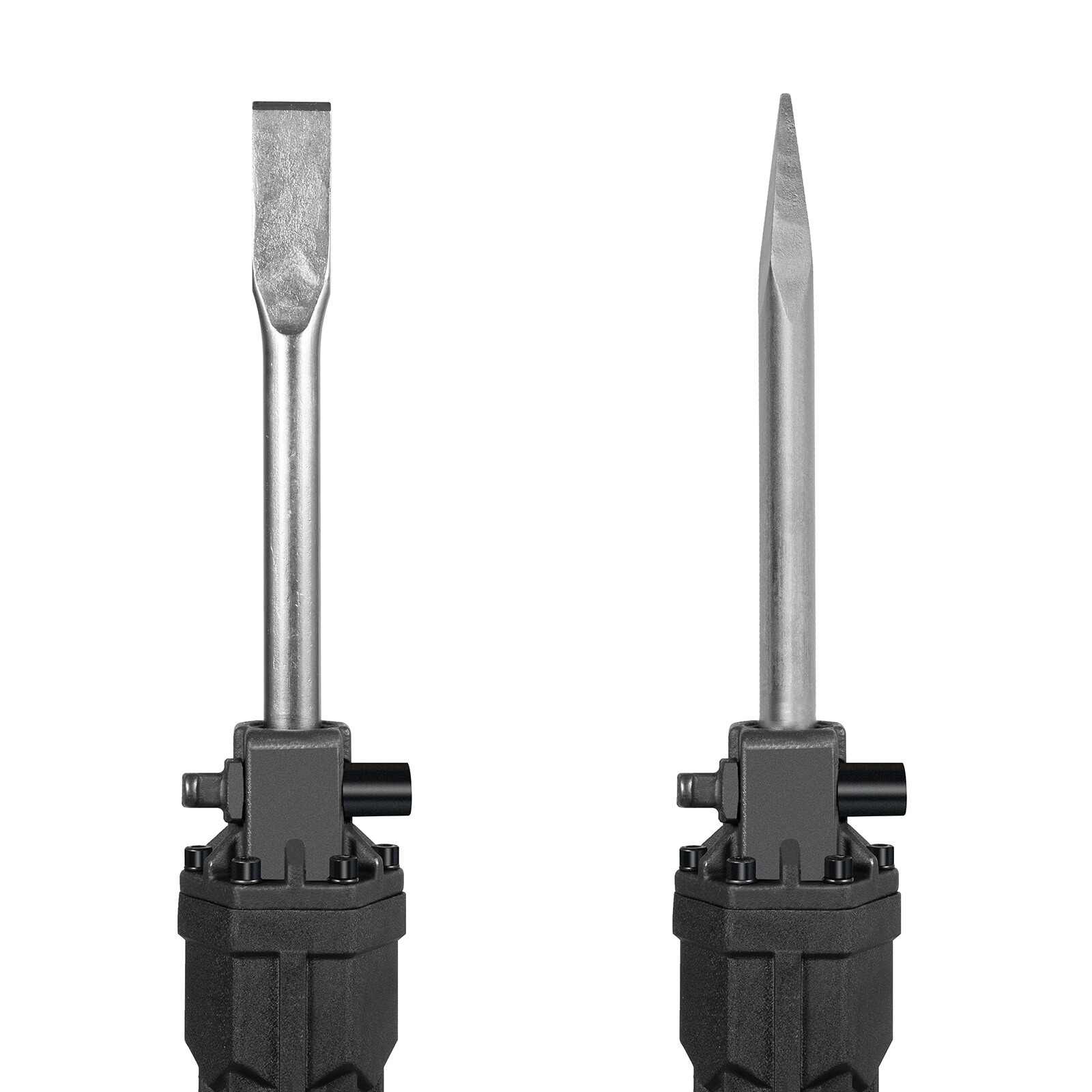 52cc Demolition Jack Hammer Concrete Breaker Drill w/ 2 Chisel Gas-Powered US