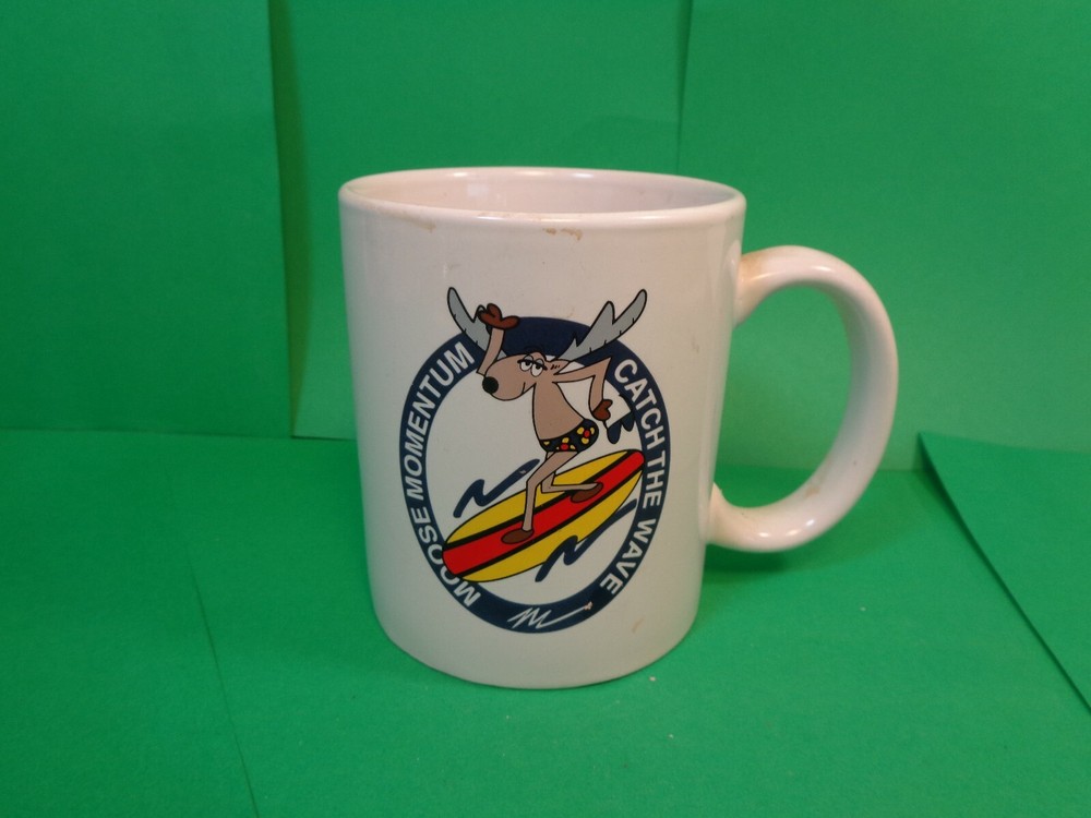 Moose Momentum/Catch The Wave Coffee Mug, MWare (Used/EUC)