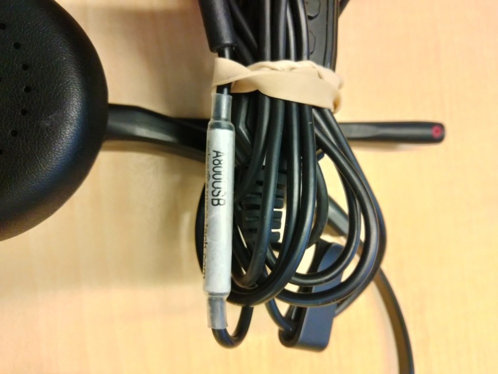 Arama A800D - Corded Call Center Headset USB