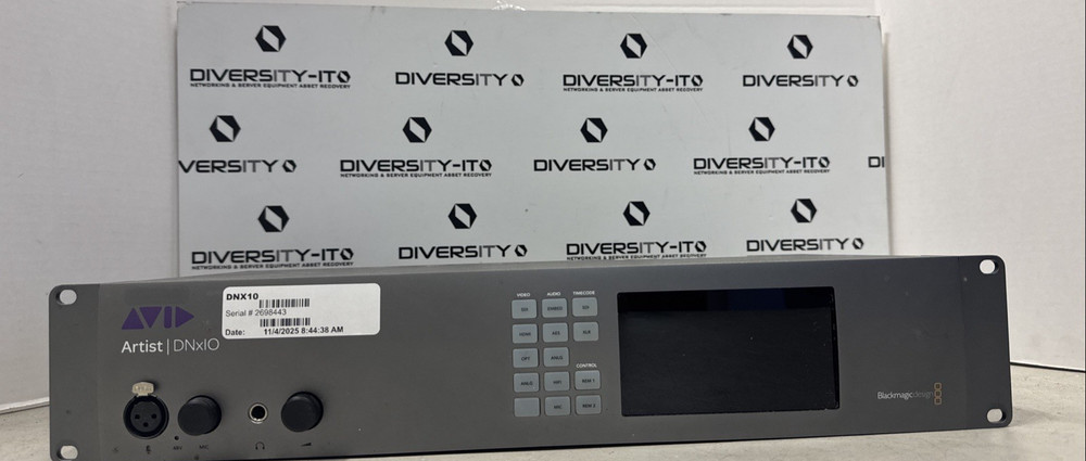 BLACKMAGIC Design Video Avid Artist DNxIO I/O Standalone Interface