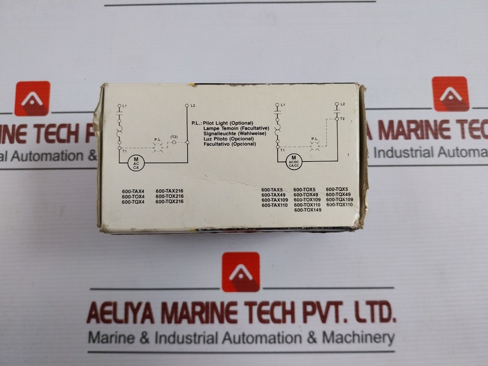 ALLEN-BRADLEY 600-TAX5 Manual Starting Toggle Switch