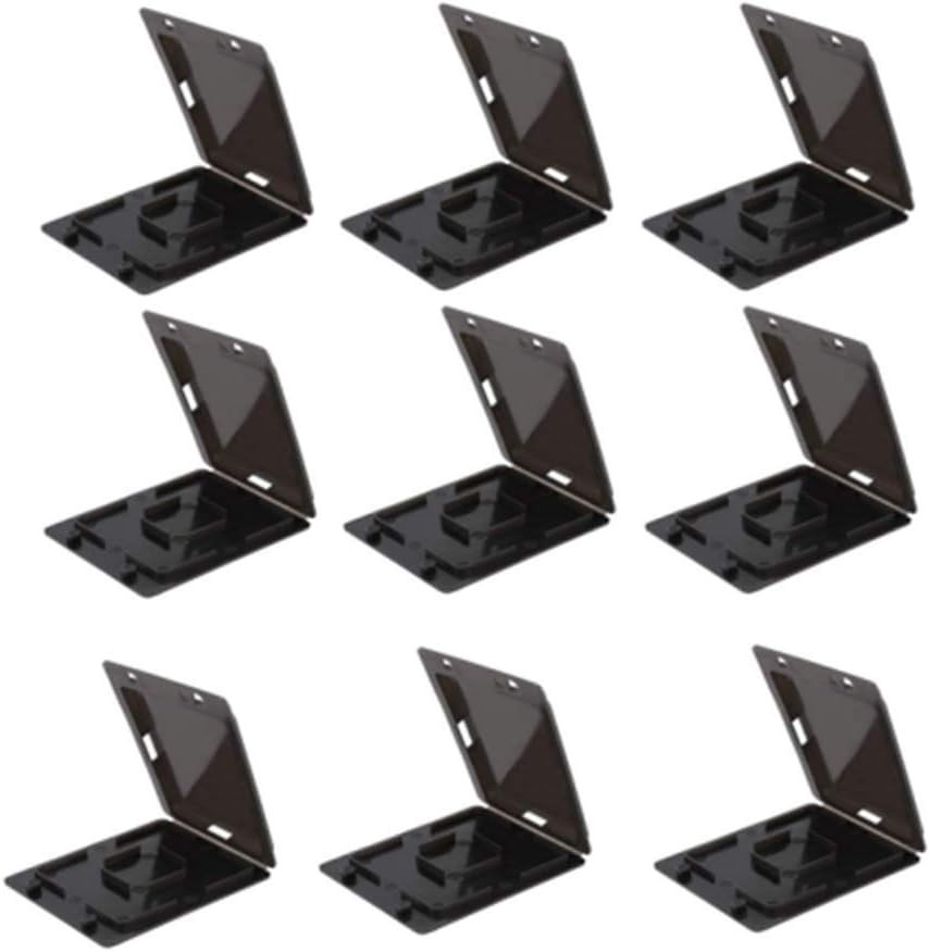 Durable Black Beehive Covers (9 Pcs) - Easy-to-Remove for Efficient Beekeeping