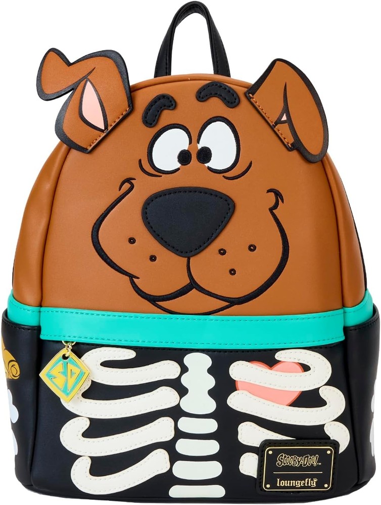Loungefly Scooby Doo Skeleton Glow Mini Backpack