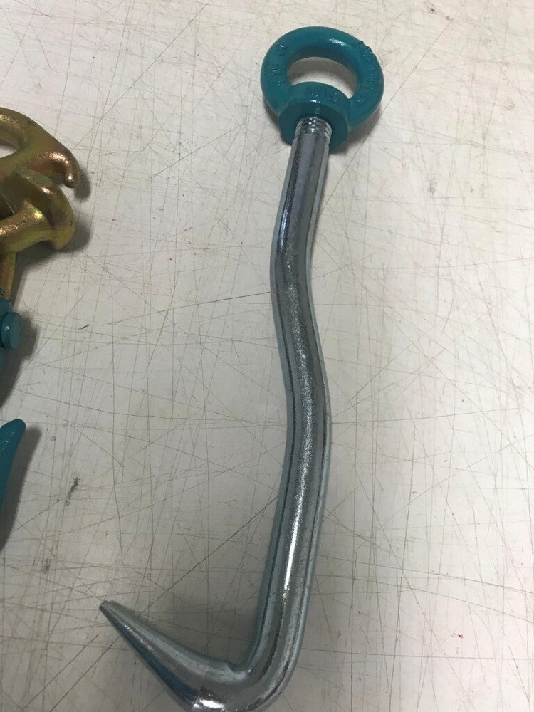 SET#15 - AUTO BODY FRAME MACHINE COLLISION REPAIR PULLING TIE TOOLS HOOK