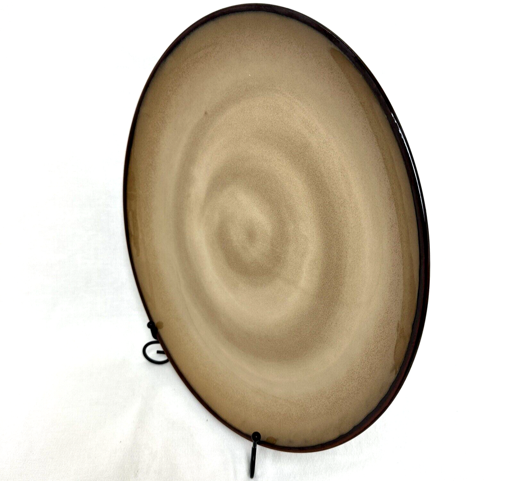 Sango Nova Brown 14" Serving Platter 4933-14