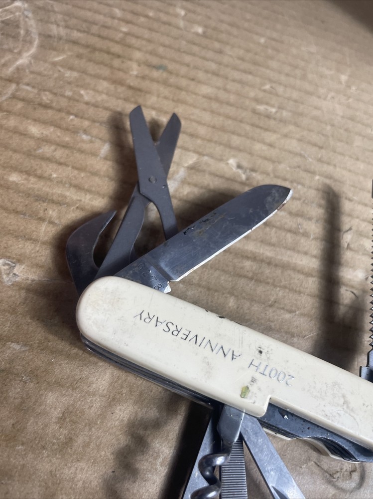 Vtg American Eagle 200th Anniversary Folding Pocket Knife 11 Function Multi Tool