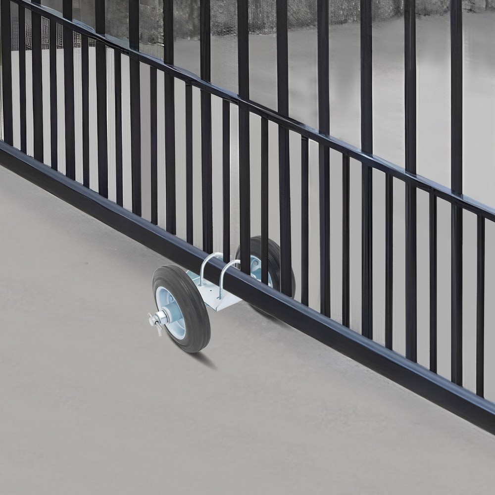 600lbs Rolling Gate Hardware Kit, Heavy Duty Sliding Gate Rollers Wheels Kit