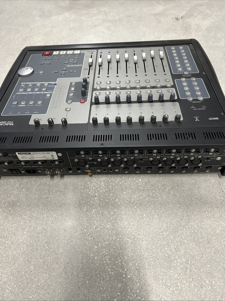 TASCAM FW-1884 FireWire Audio/MIDI Interface & Control Surface Mixer.