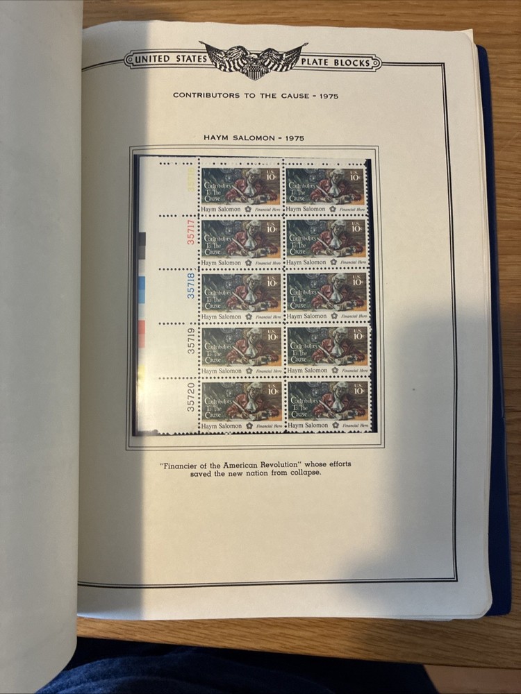 Minkus American Plate Block Album Volume V