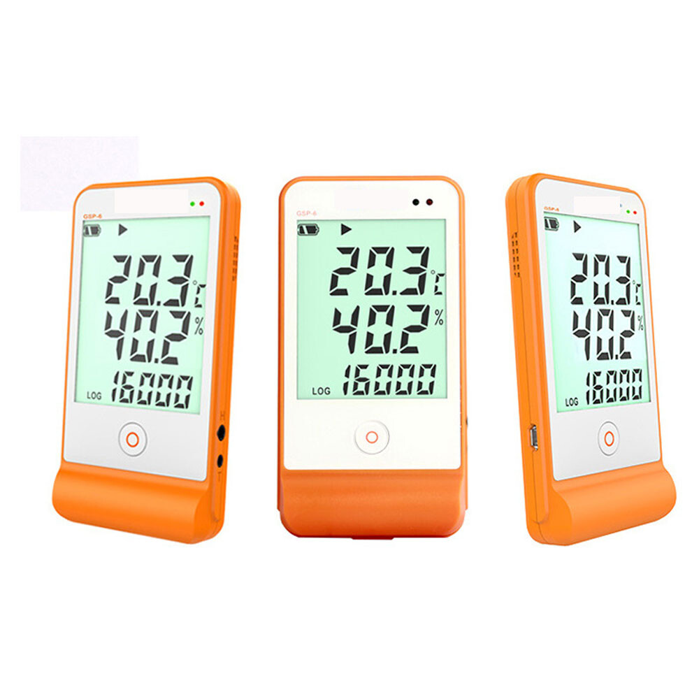 LED Digital Temperature Logger Temperature Hygrometer Data PDF Report Display