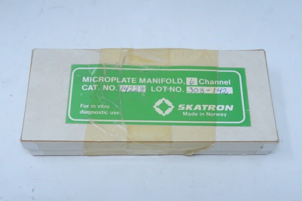 new Skatron Instruments #14228 Microplate Manifold, 6 channels, liquid handler