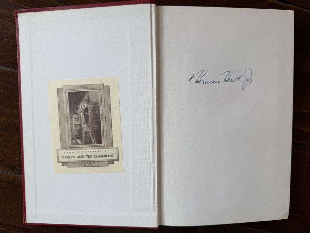 19th Century US Fancy Cancellations HERST JR SIGNED 3rd Edition 1963 HC