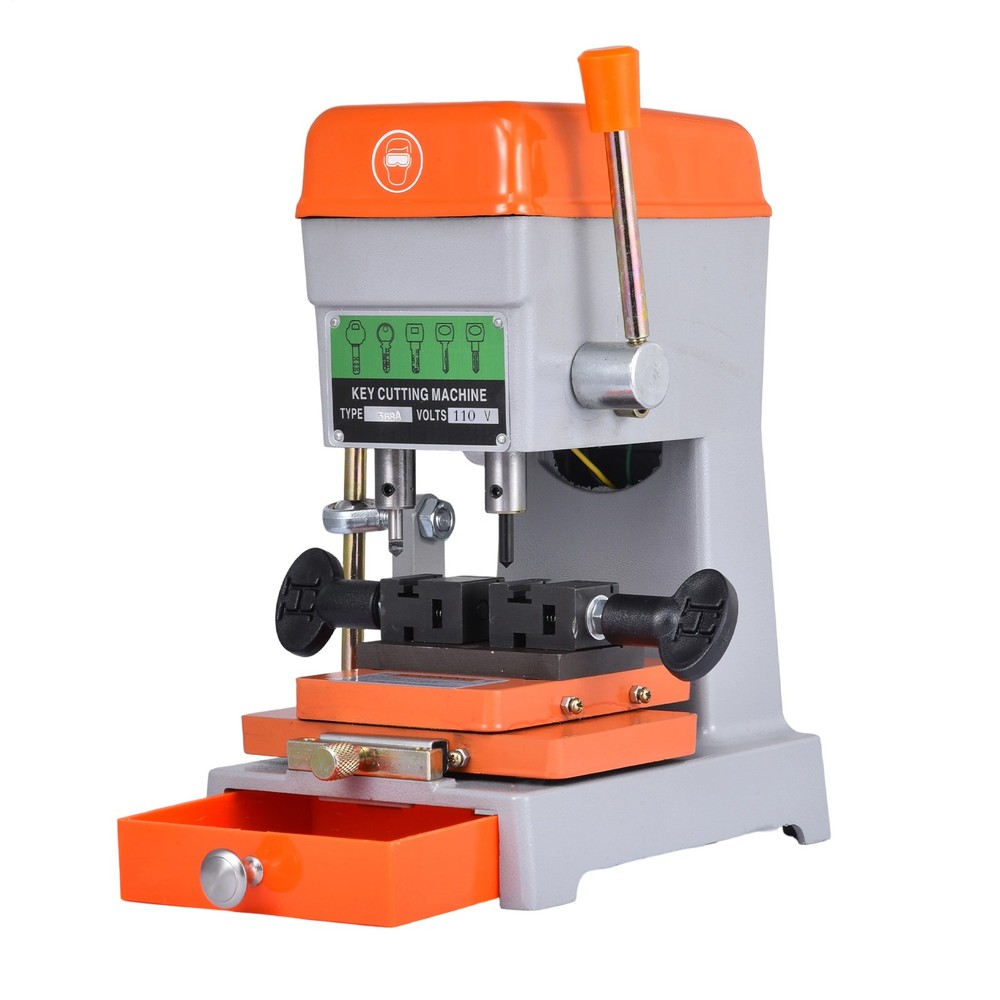 Key Cutting duplicating Machine Cutter Car Key Copier Locksmith Tools 110V-