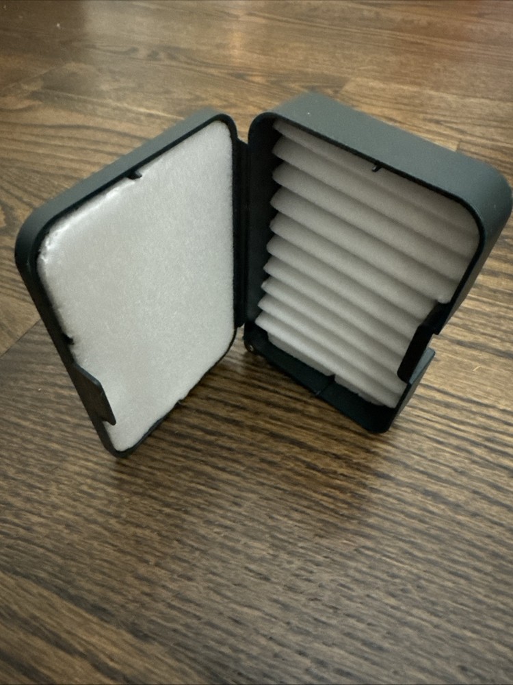 2 Small Fly Boxes Lightweight- New! Perfect Small Size - 2 Separate Fly Boxes