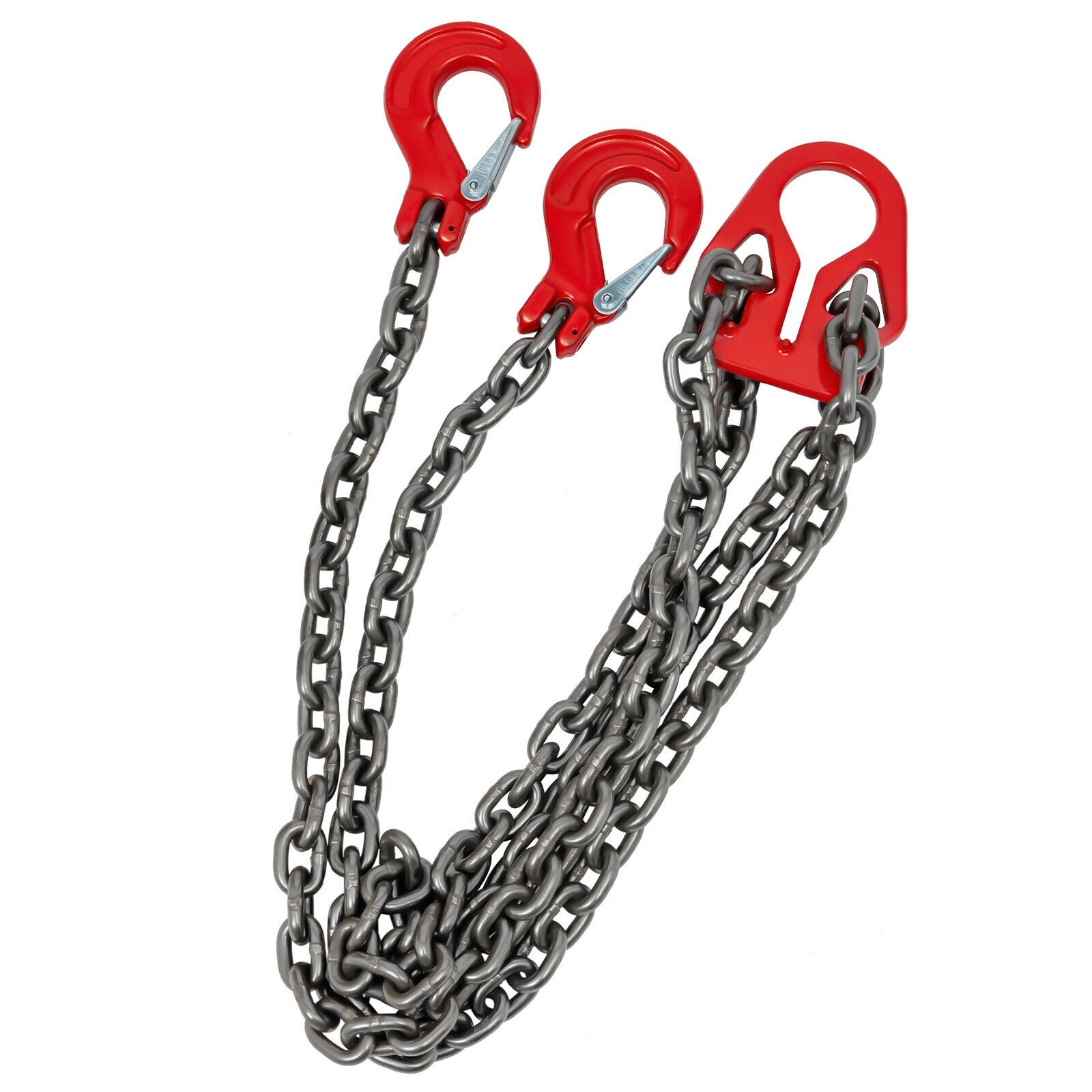 5/16 in*10FT Adjustable Chain Sling with Grab Hook Lifting Chains 5T/11023 lbs