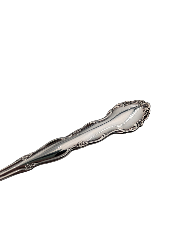 Serving Spoon ~ Flirtation by 1881 Rogers / Oneida Silverplate Flatware 8 1/4"