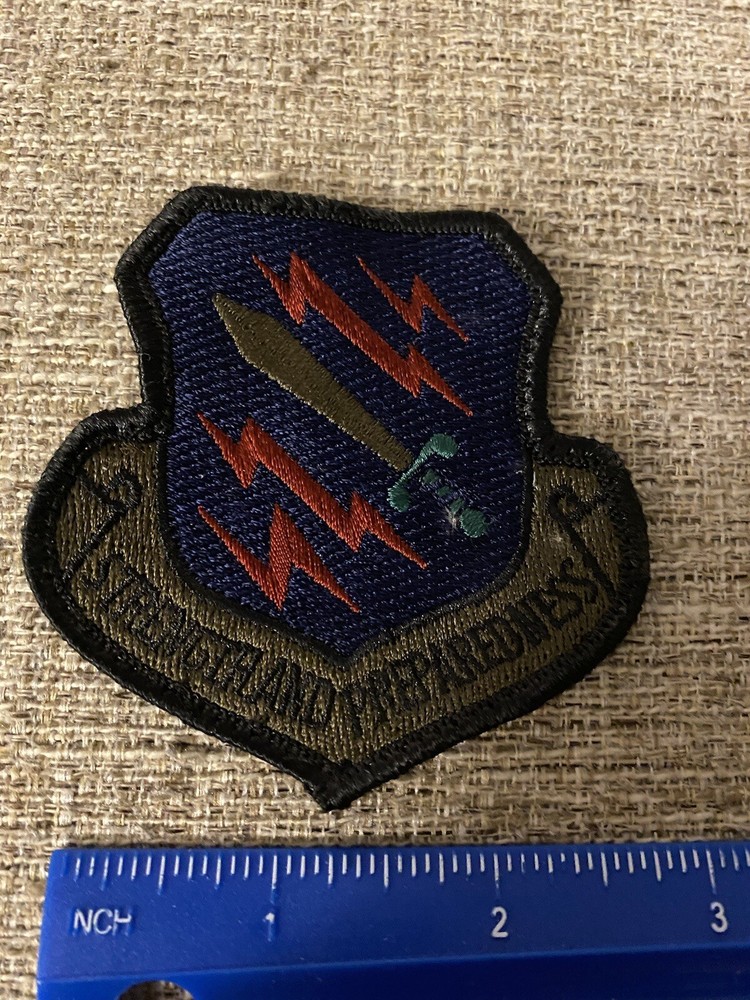 Strength And Preparedness 21st Space Wing Patch USAF US Air Force Patch INV3063