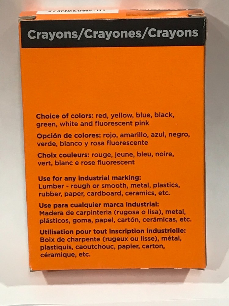 Marking Crayons - Yellow / 12 pcs.