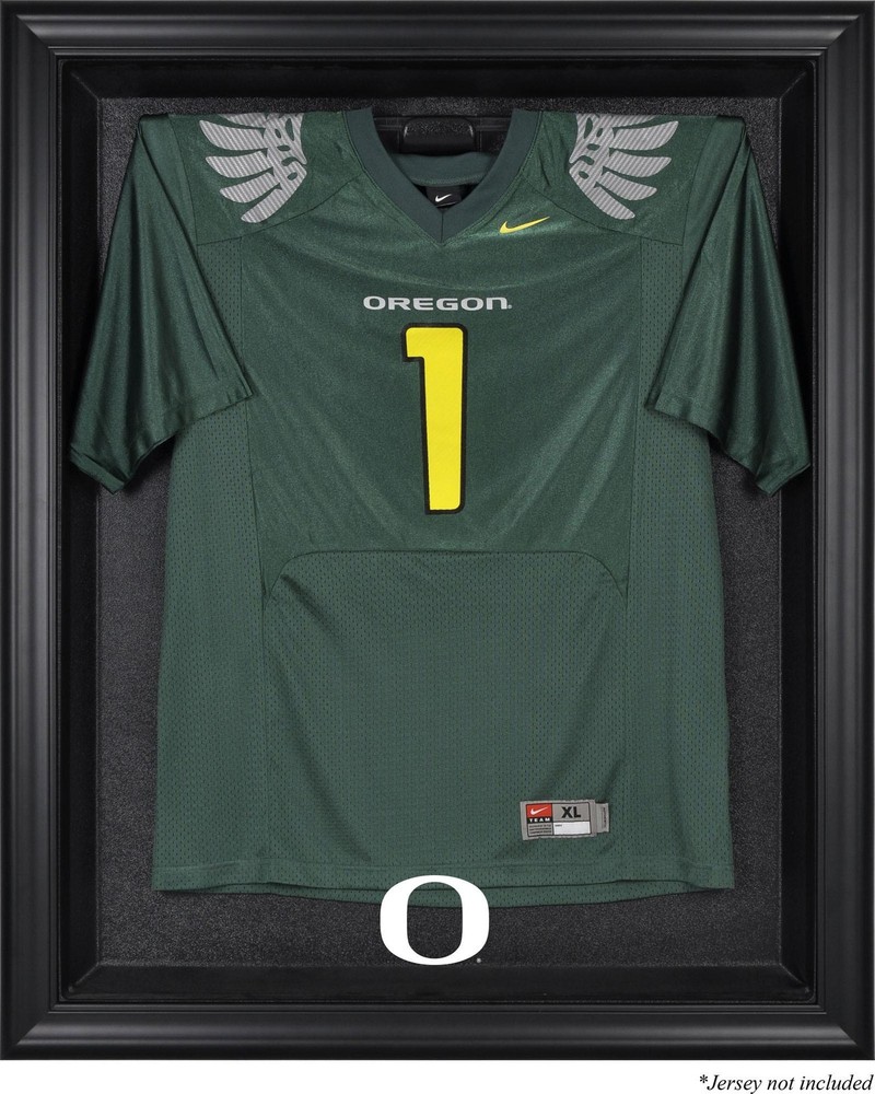 Oregon Ducks Black Framed Logo Jersey Display Case