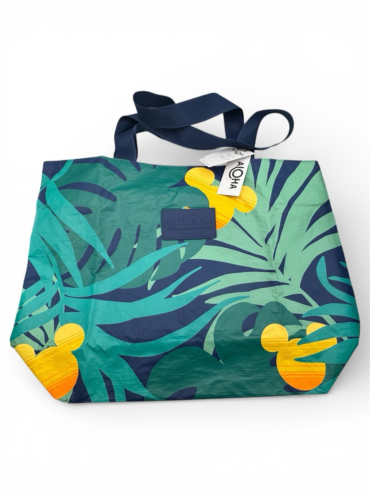 *New Disney Aulani Aloha Collection X Splash Proof Zipper Tote Mickey Bag