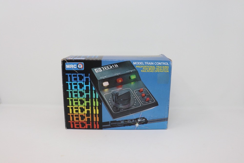 MRC Tech II Railmaster 2400 Train Controller Power Pack W/ Box and Instructions