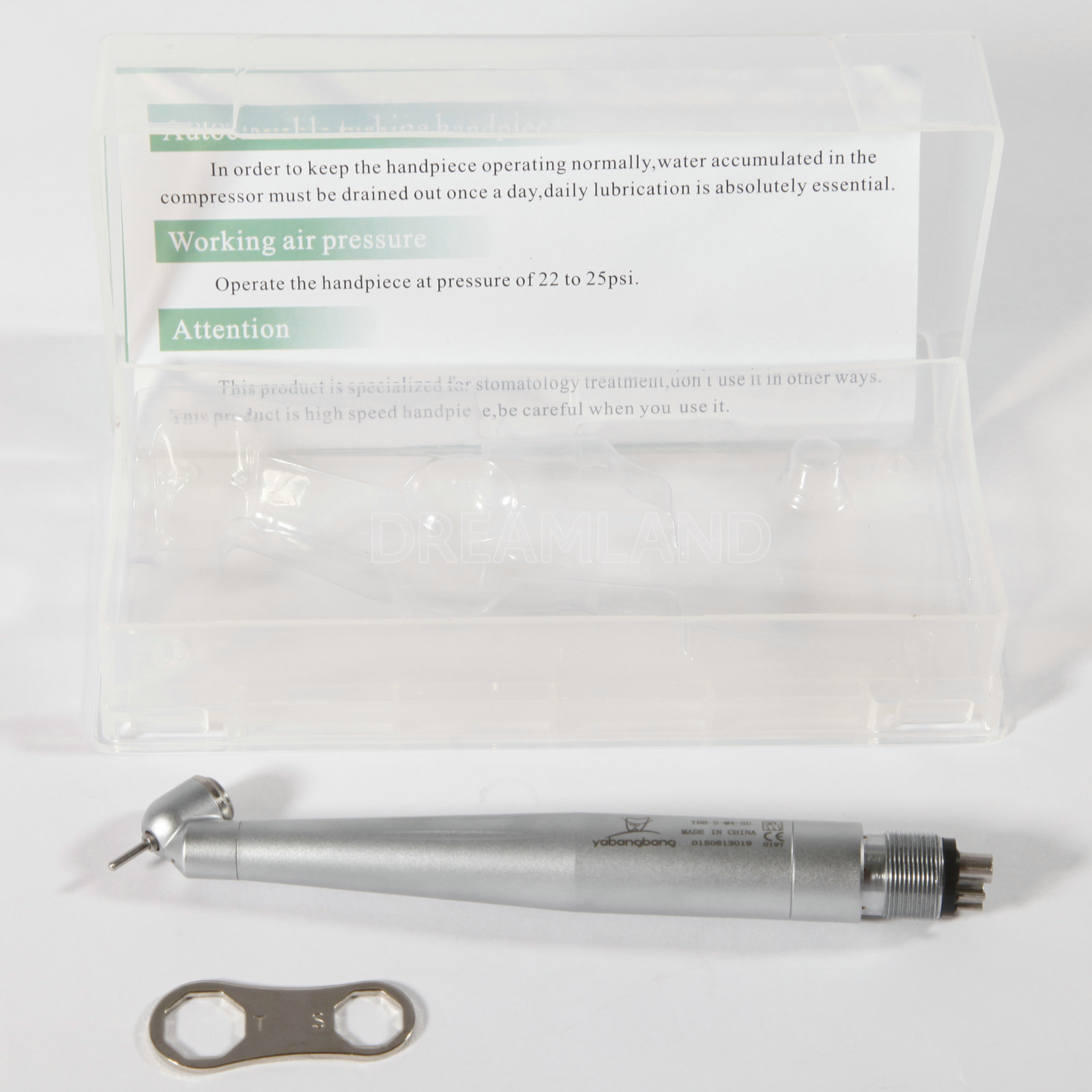 USA 5 fit NSK Dental 45 Degree Surgical High Speed Handpiece Air Turbine 4 Hole