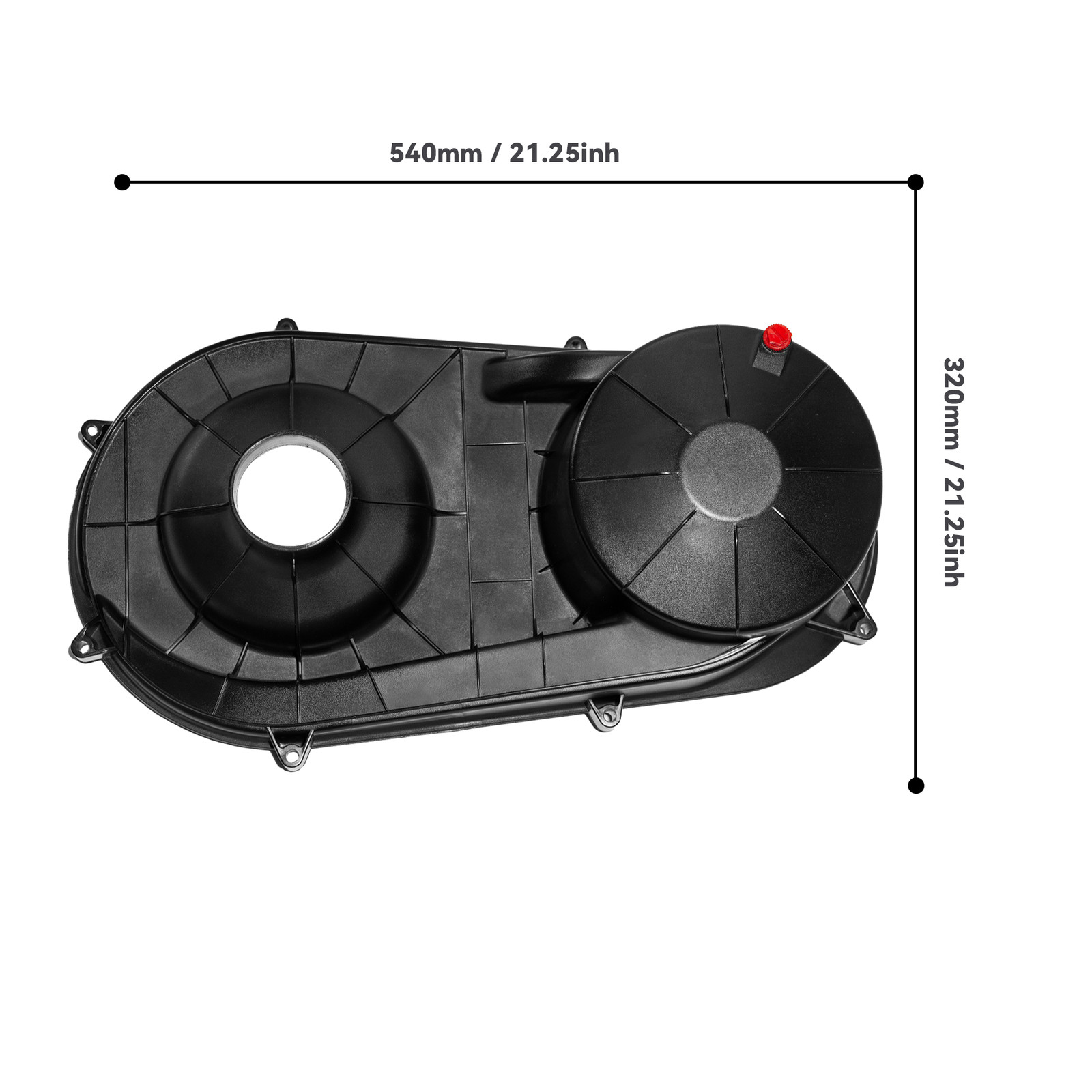 Outer&Inner Clutch Belt Cover Set For Polaris RZR XP 1000 S 4 #2635158 #2635611