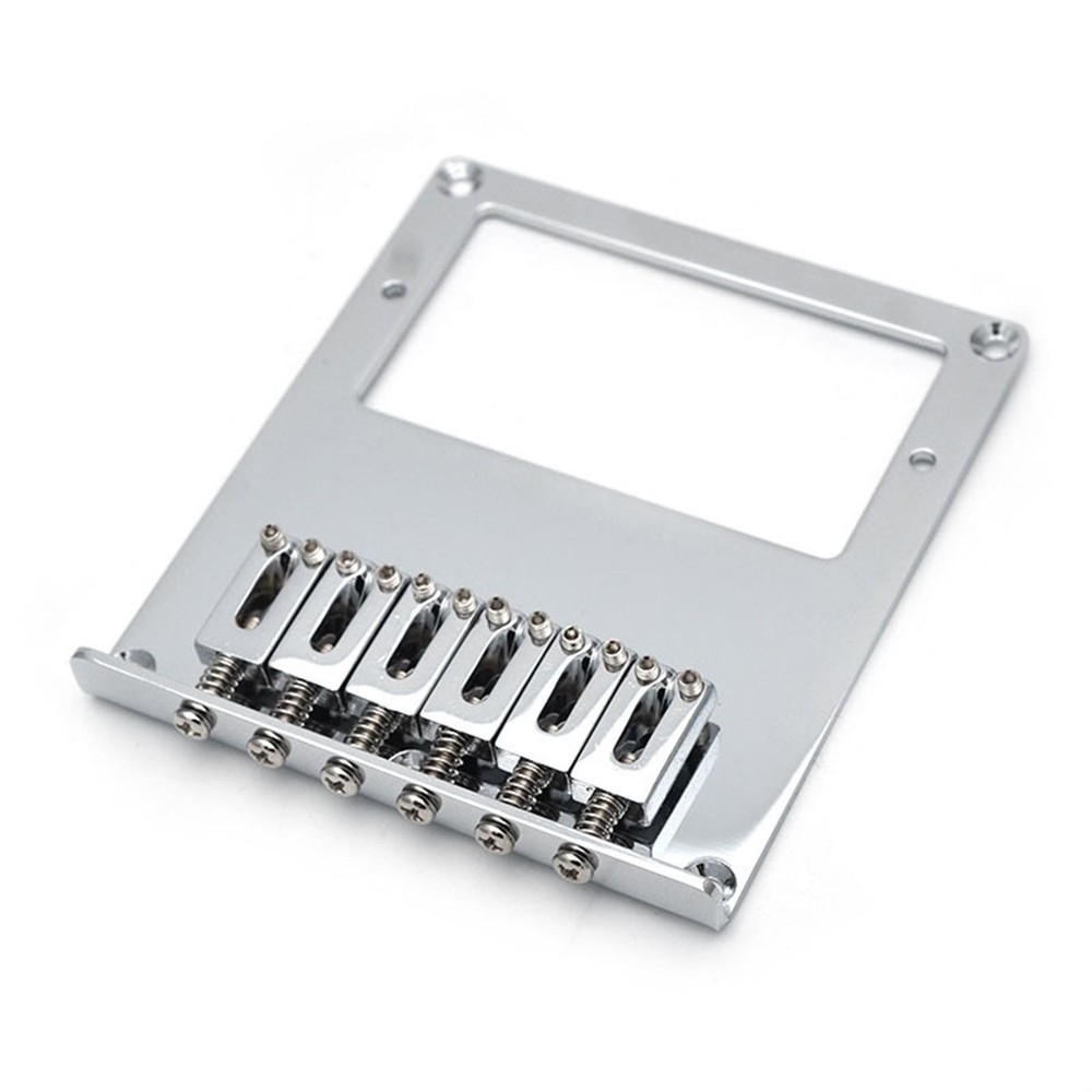 Adjustable Saddles 6 String Fixed Hardtail Bridge For Tele Telecaster Guitar S