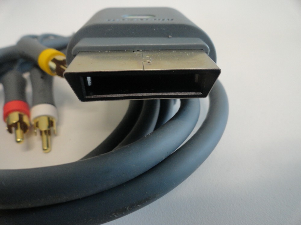 LL7: Genuine Original Microsoft Xbox 360 Composite Audio Video A/V Cable