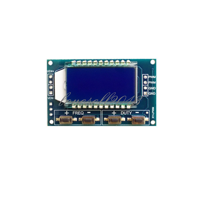 Signal Generator PWM Pulse Frequency Duty Cycle Adjustable Module LCD Display