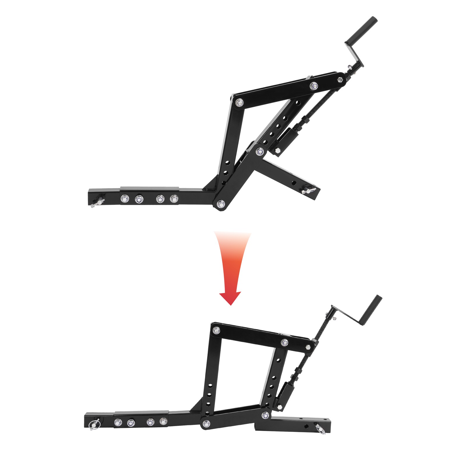 60" Landscape Rake w/1 Point Hitch Lift For Tractors Attachment Soil Gravel Lawn