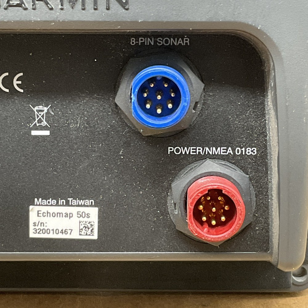 Garmin echoMAP 50s GPS Chartplotter Display For Parts, Not Working