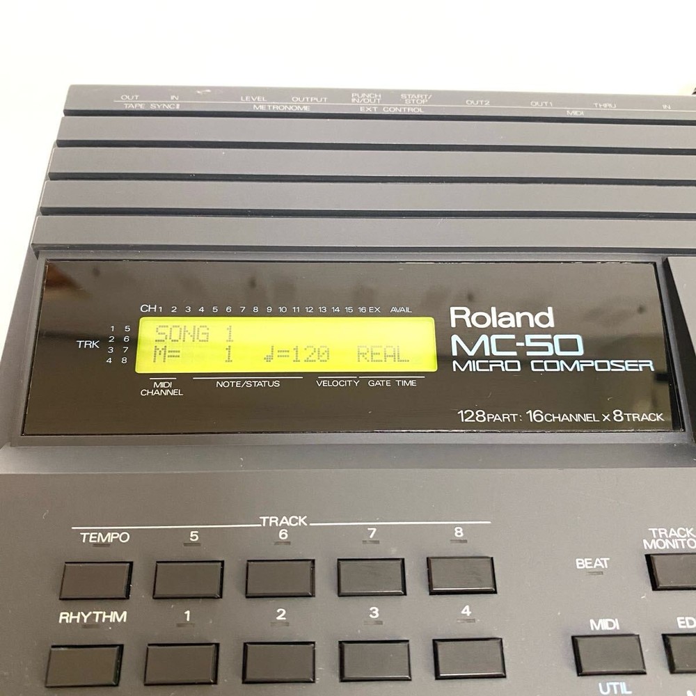 Roland MC-50 Micro Composer Sequencer Power on confirmed only.