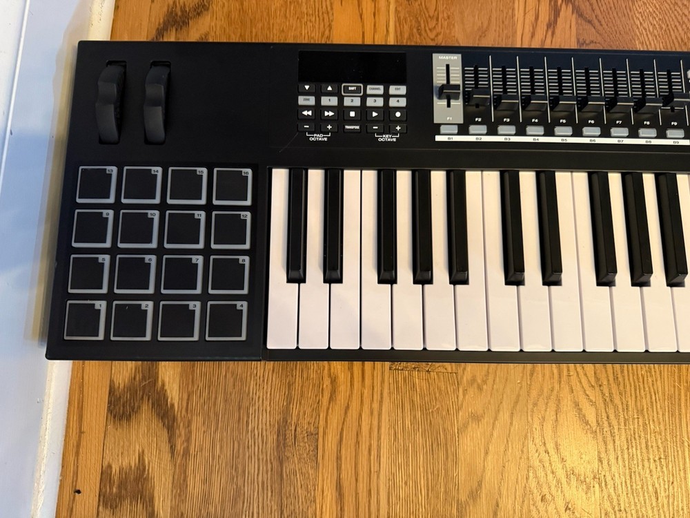 M-Audio Code 61 MIDI Controller Keyboard with Drum Pads - For Parts READ