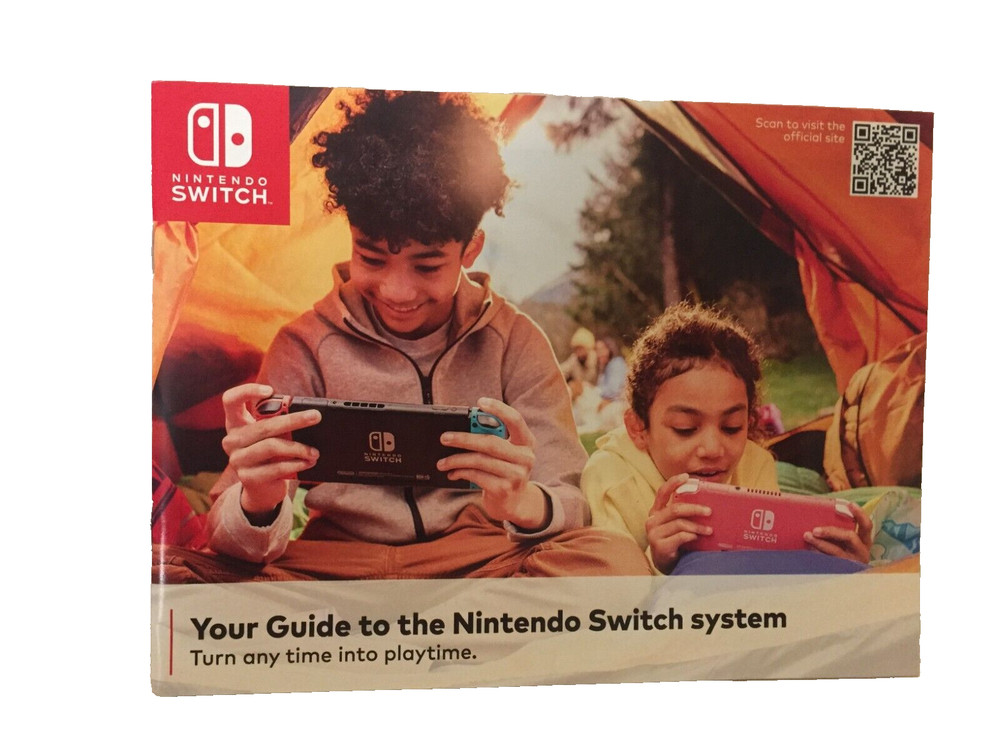 Your Guide To the Nintendo Switch System Booklet
