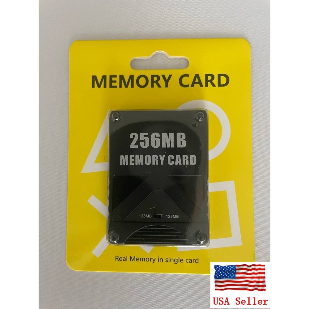 256MB Memory Card for PS2 – High Speed PlayStation 2 Save Storage