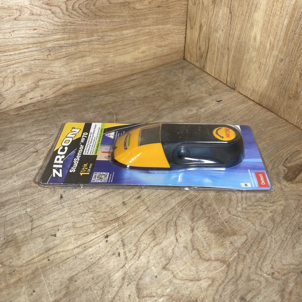 Zircon StudSensor HD70 Stud Finder with Wire Warning