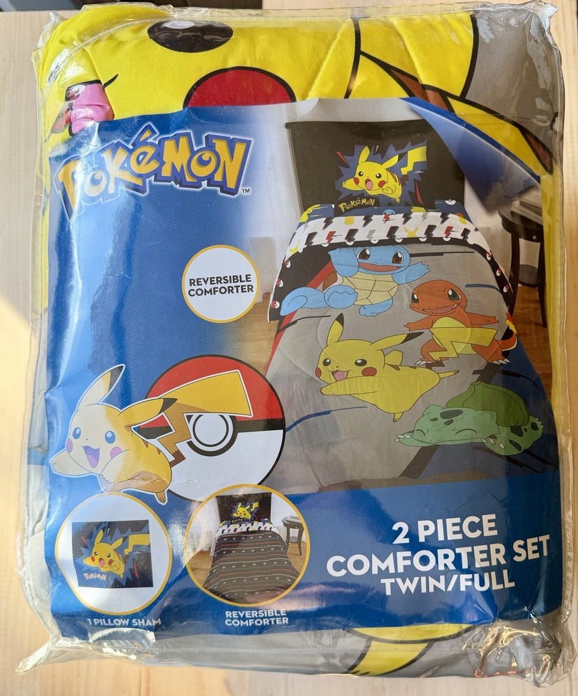 Pokemon Reversible Comforter Twin/Full