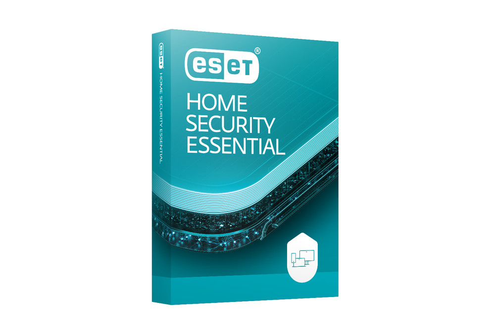 ESET HOME SECURITY ESSENTIAL ANTIVIRUS 2025 3 DEVICE 1 YEAR PC MAC ANDROID EMAIL