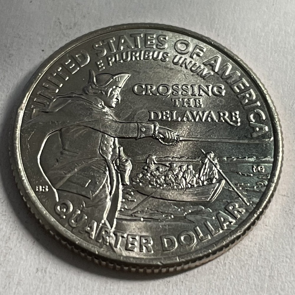 2021 P Washington Quarter Reverse Die Clash Error Coin