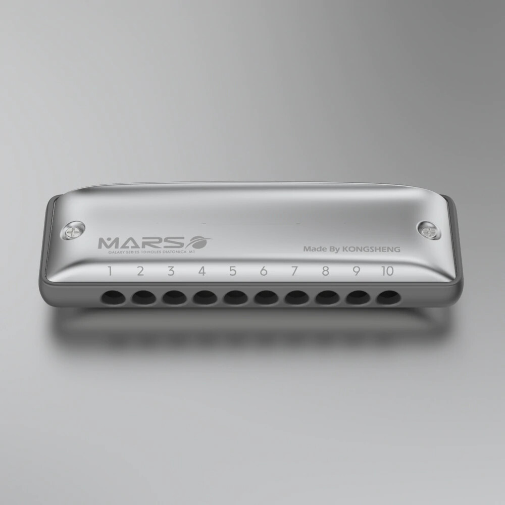 Kongsheng Mars High Quality 10 Hole Diatonic Harmonica multiple keys available