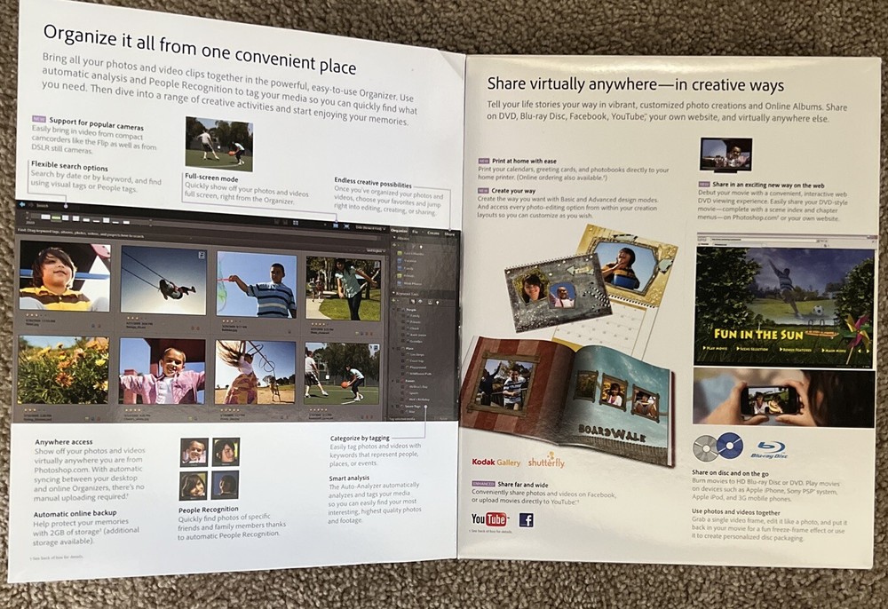 Adobe Photoshop Elements 9 & Adobe Premiere Elements 9 - Upgrade for PC, Mac