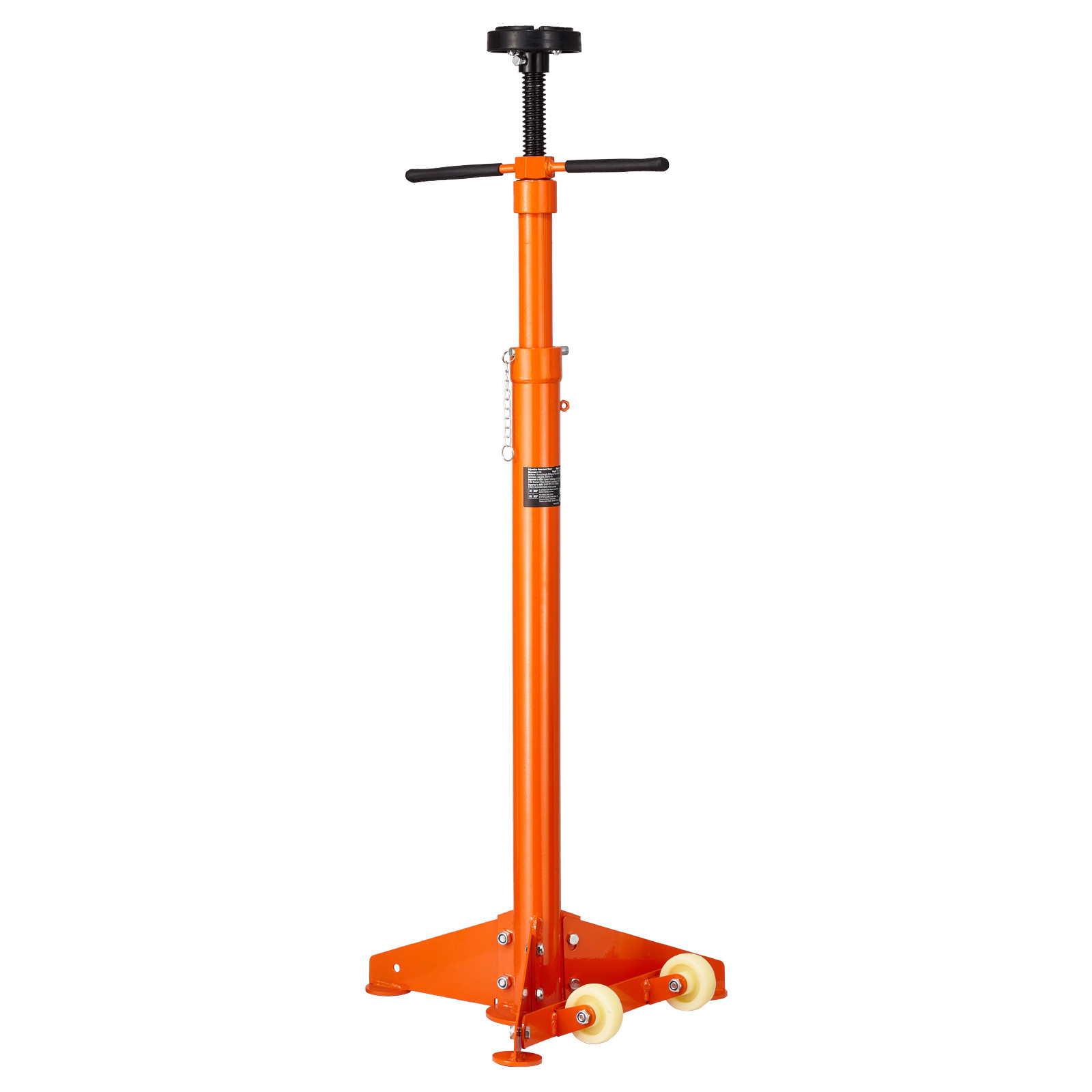 Underhoist Support Stand 3/4Ton Capacity Under Hoist Jack Stand Two Wheels