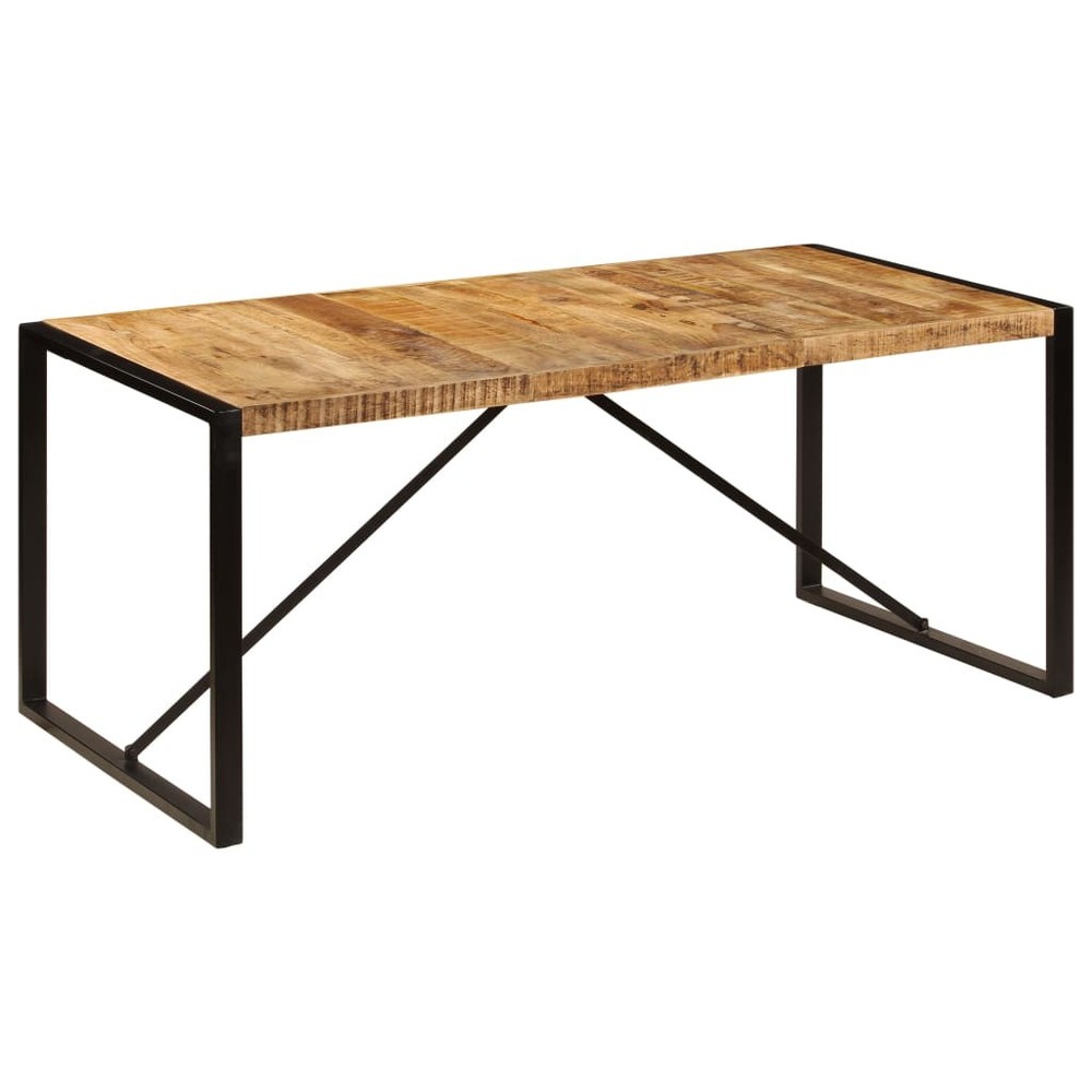 Dining Table Kitchen Table Dining Room Dinner Table Solid Mango Wood vidaXL