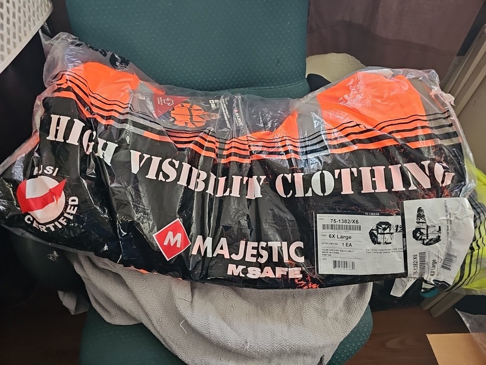 Majestic MSafe HiVis Jacket - 6x