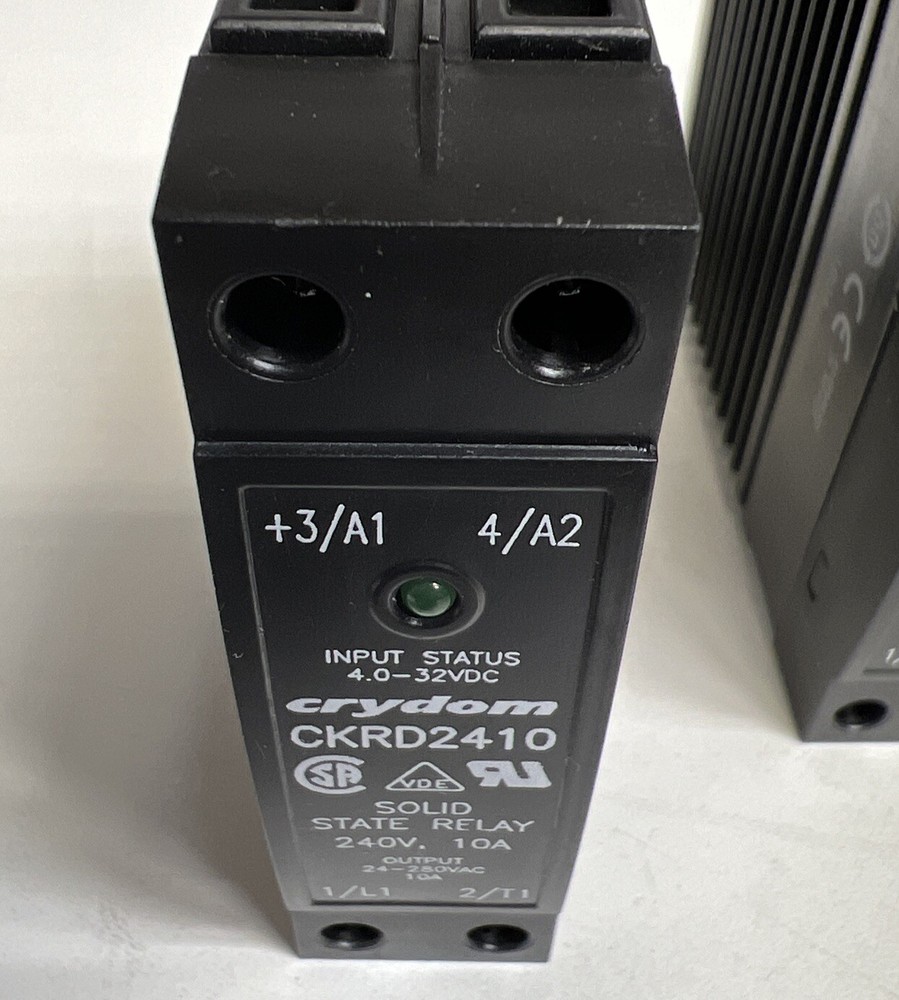 CRYDOM CKRD2410 Solid State Relay , Input Status 4- 32VDC ,Output 24-280 VAC 10A