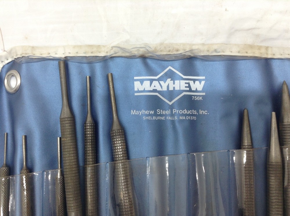 Mayhew 756K 10 Piece Assorted Punch Kit